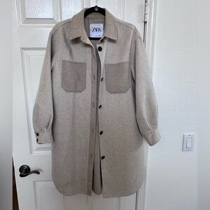 Zara oversized jacket